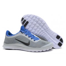Nike free run 3.0 v5 EXT серый с синим